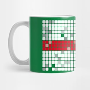 England Flag Mosaic Mug